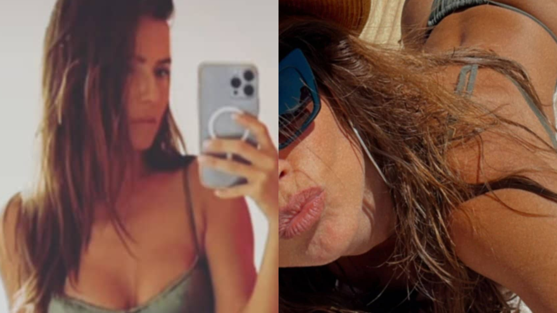 De biquíni finíssimo, Deborah Secco renova o bronzeado mostrando quase tudo