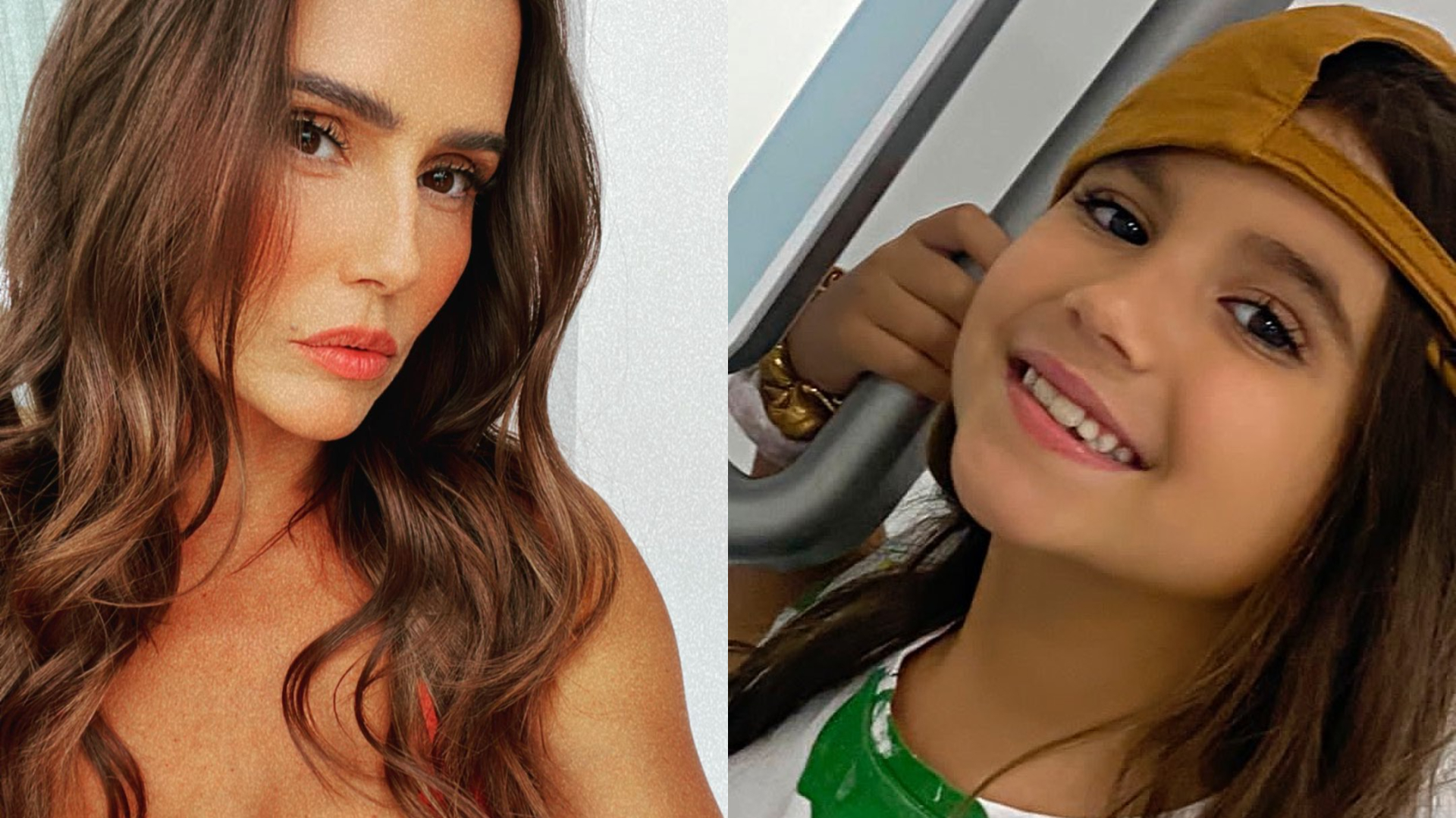 Deborah Secco posta fotos inéditas da filha e surpreende com semelhança