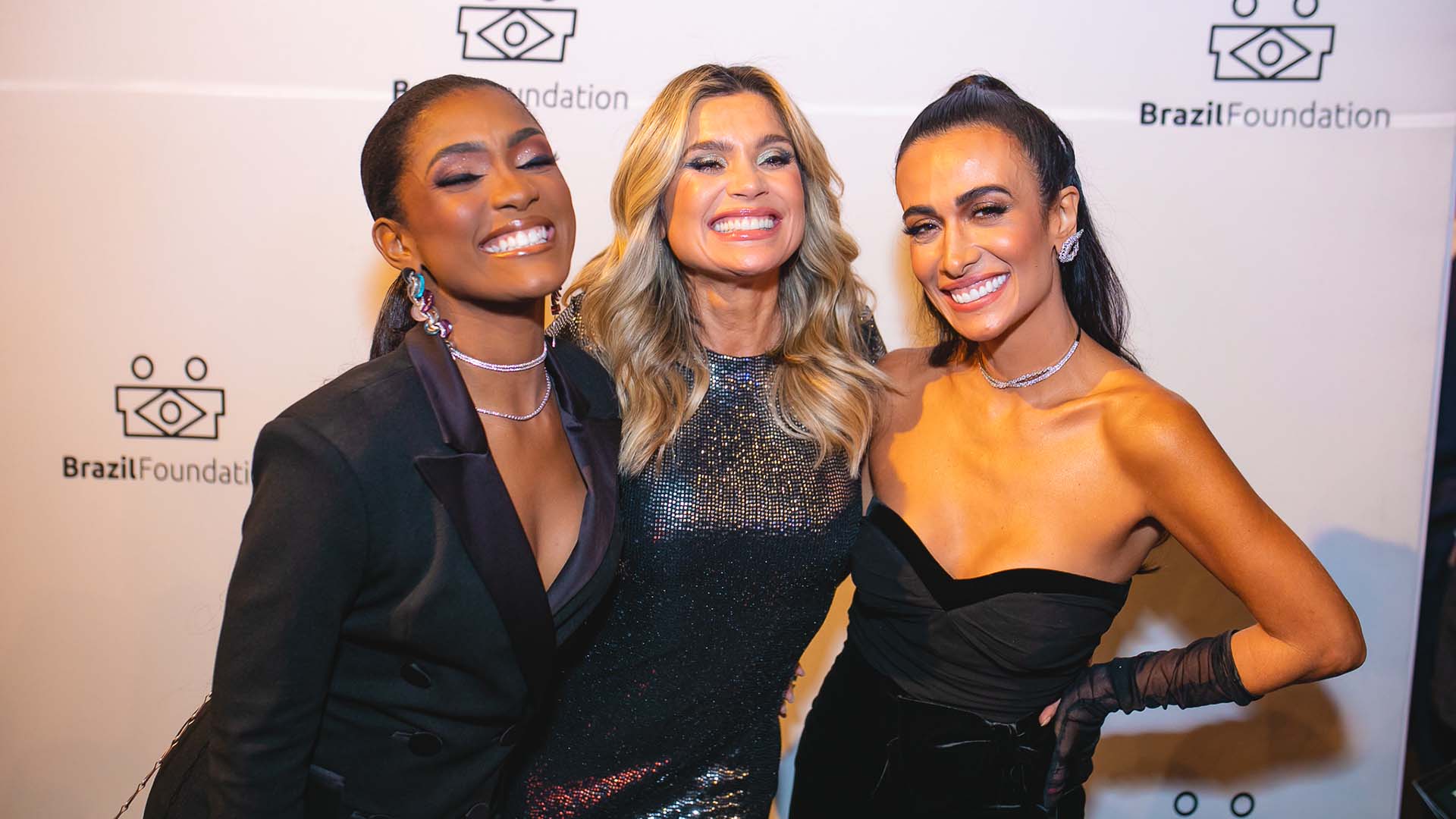 Famosos marcam presença no evento de gala da BrazilFoundation