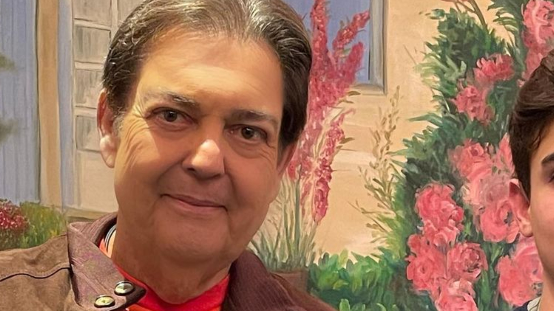 Filho caçula de Faustão encanta ao surgir com o apresentador: ”Lindos”