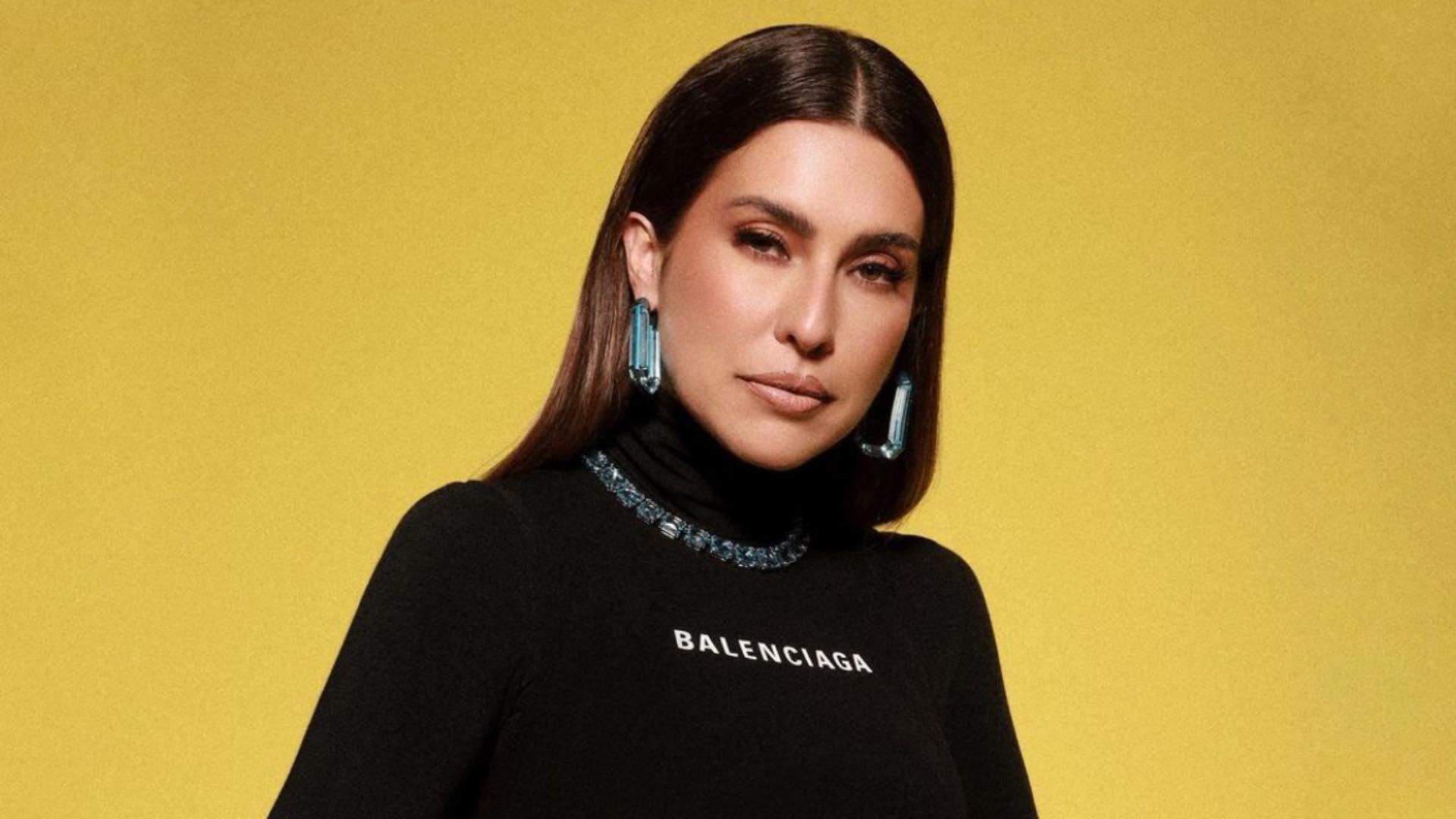 Fernanda Paes Leme elege look fashionista para gravação: “Belíssima”