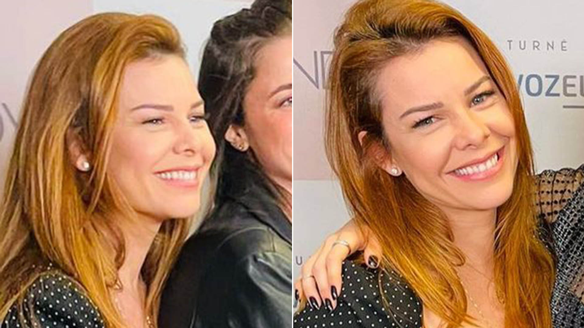 Fernanda Souza faz rara aparição com a namorada no show de Sandy