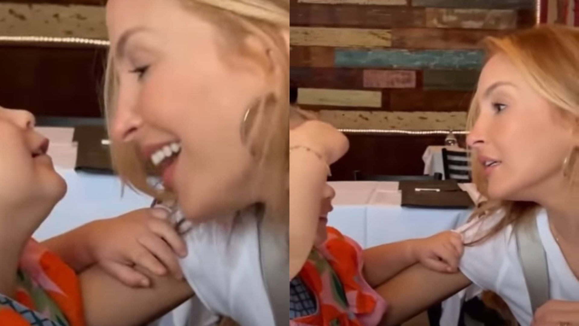 Filha de Claudia Leitte encanta ao surgir em vídeo raro com a cantora