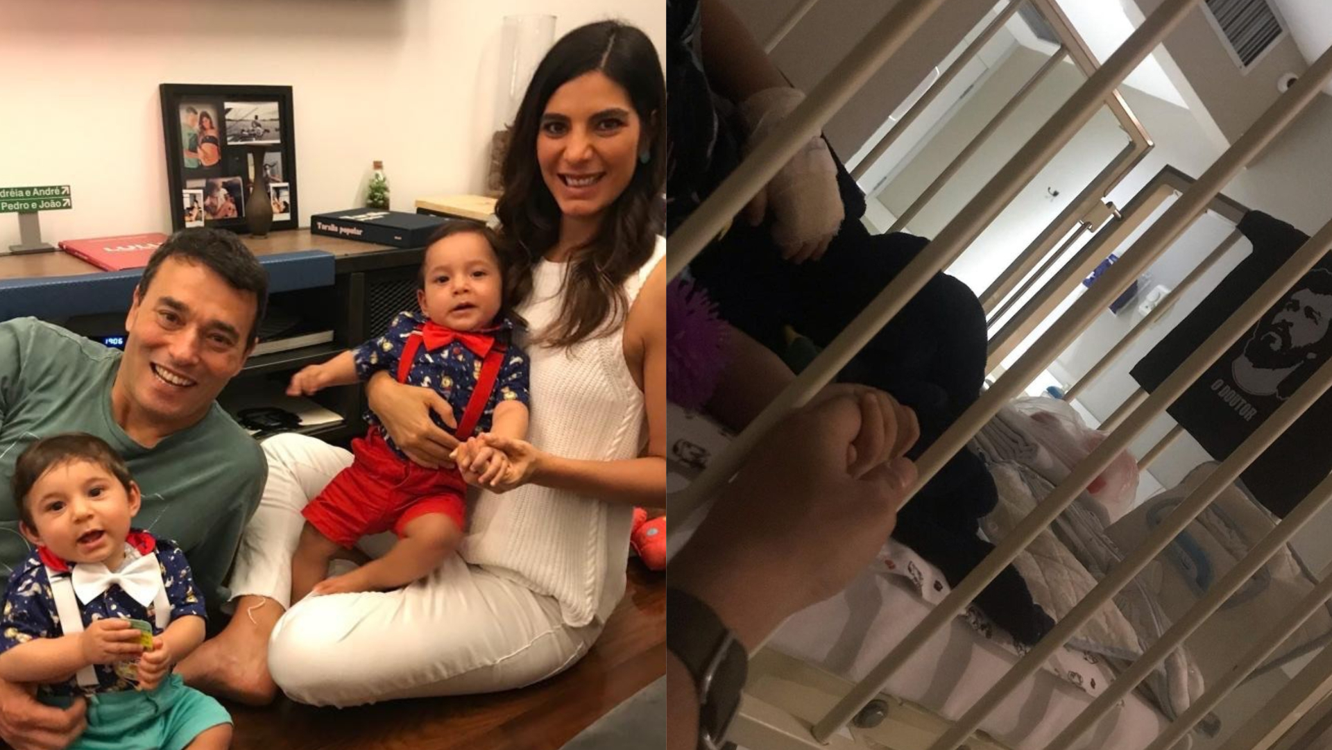 Filho de Andréia Sadi e André Rizek recebe alta hospitalar e ganha declaração do pai