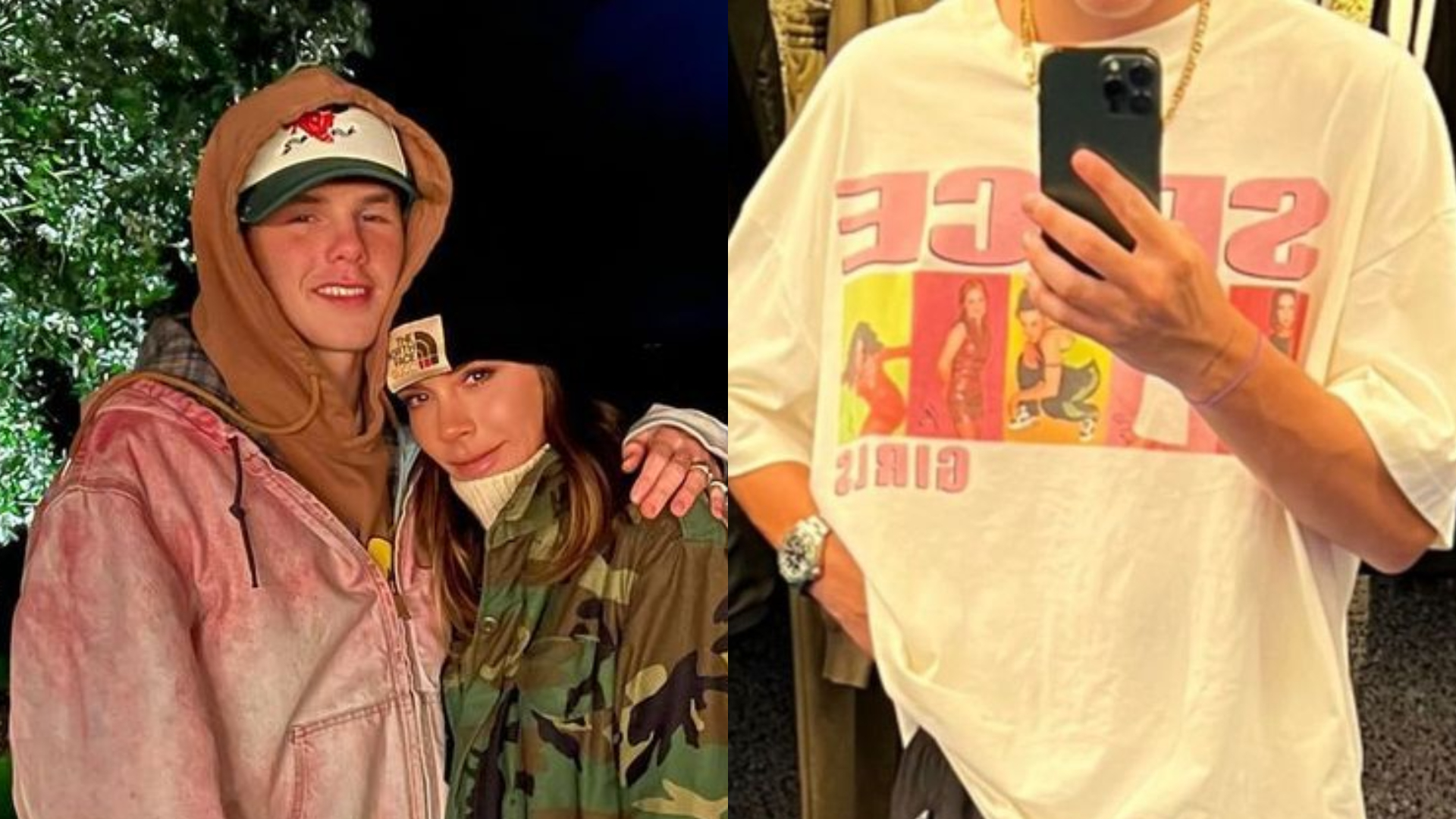 Filho de Victoria Beckham usa camiseta das Spice Girls e artista reage