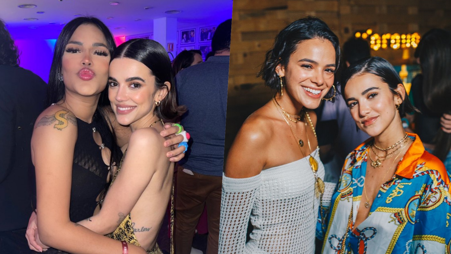 Flay comenta amizade de Bruna Marquezine com Manu Gavassi: “Sinto falta”