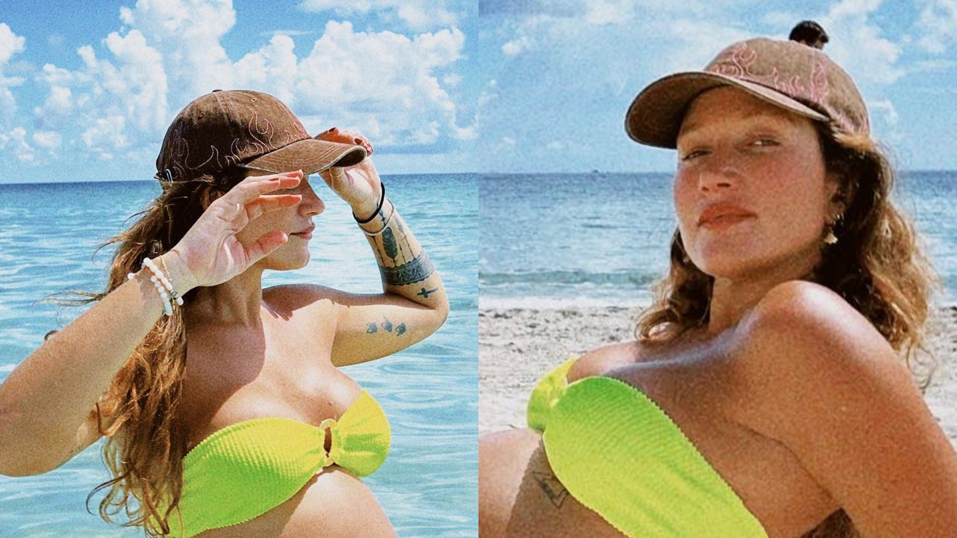Gabriela Pugliesi exibe barrigão de 30 semanas e revela nome do bebê