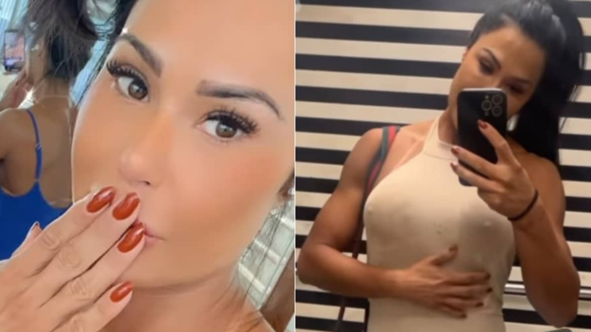 Gracyanne Barbosa exibe parte íntima em look justíssimo ao treinar em Lisboa