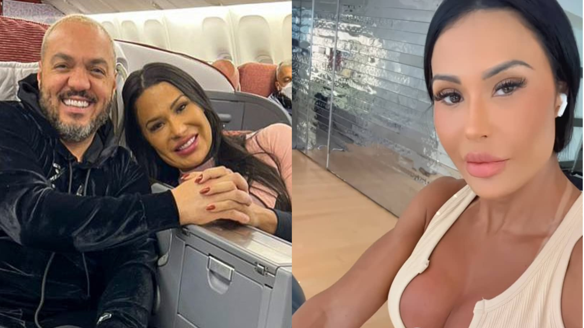 Fora do Brasil, Gracyanne Barbosa se vira para manter a dieta: ”Não tem batata doce”