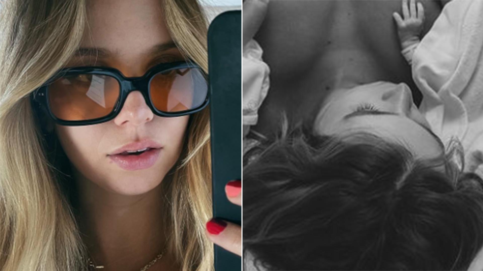 Isabella Scherer mostra a primeira foto com os filhos gêmeos