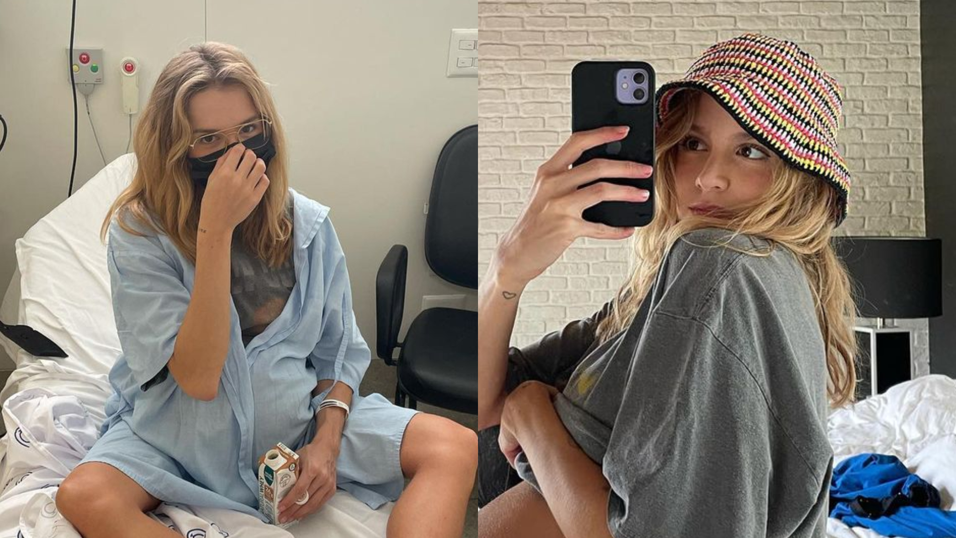 Isabella Scherer compartilha foto na maternidade e fãs se animam: ”É agora?”