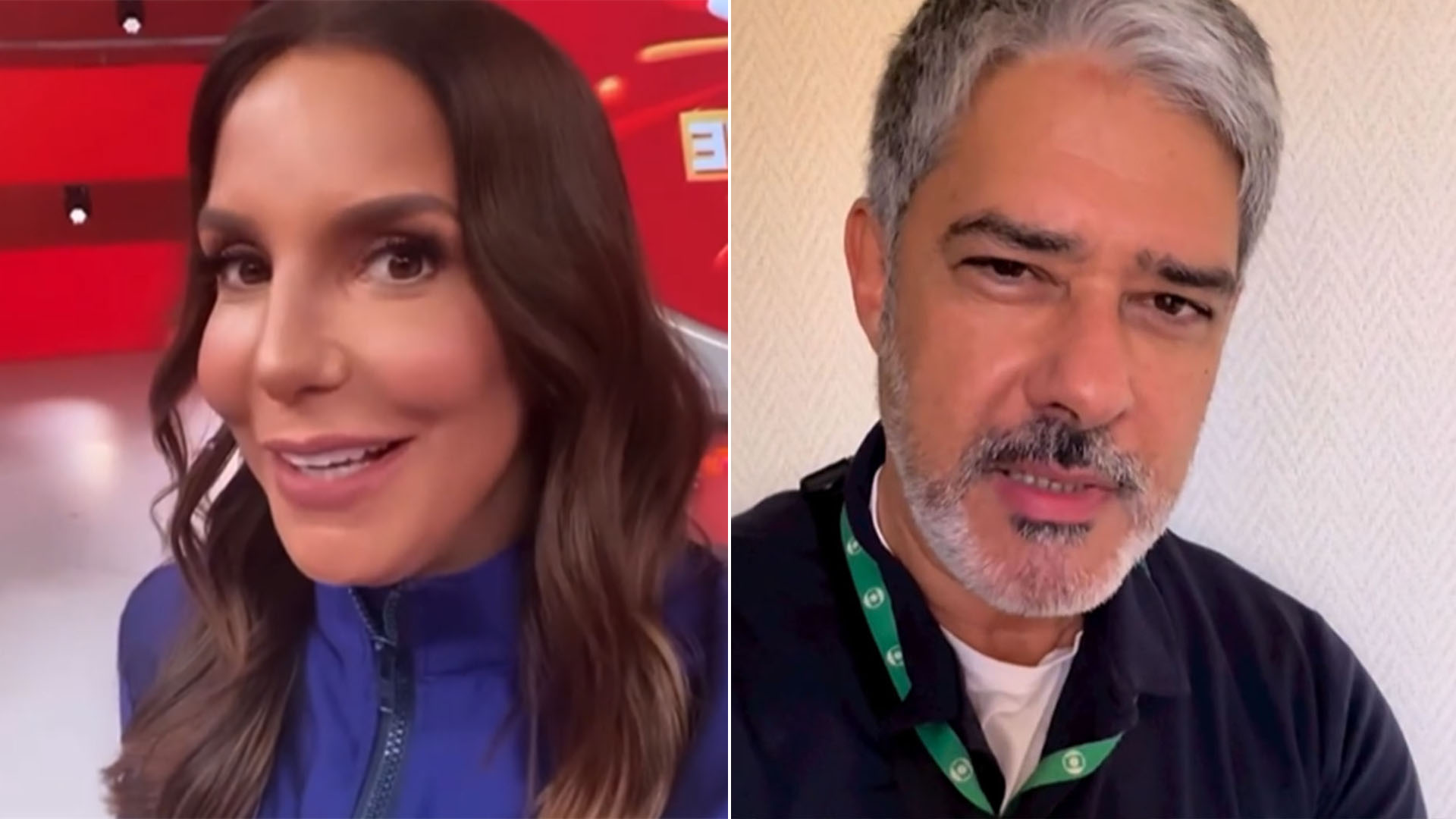 Ivete Sangalo reage ao pedido de desculpas de William Bonner: “Bati no teu vidro”