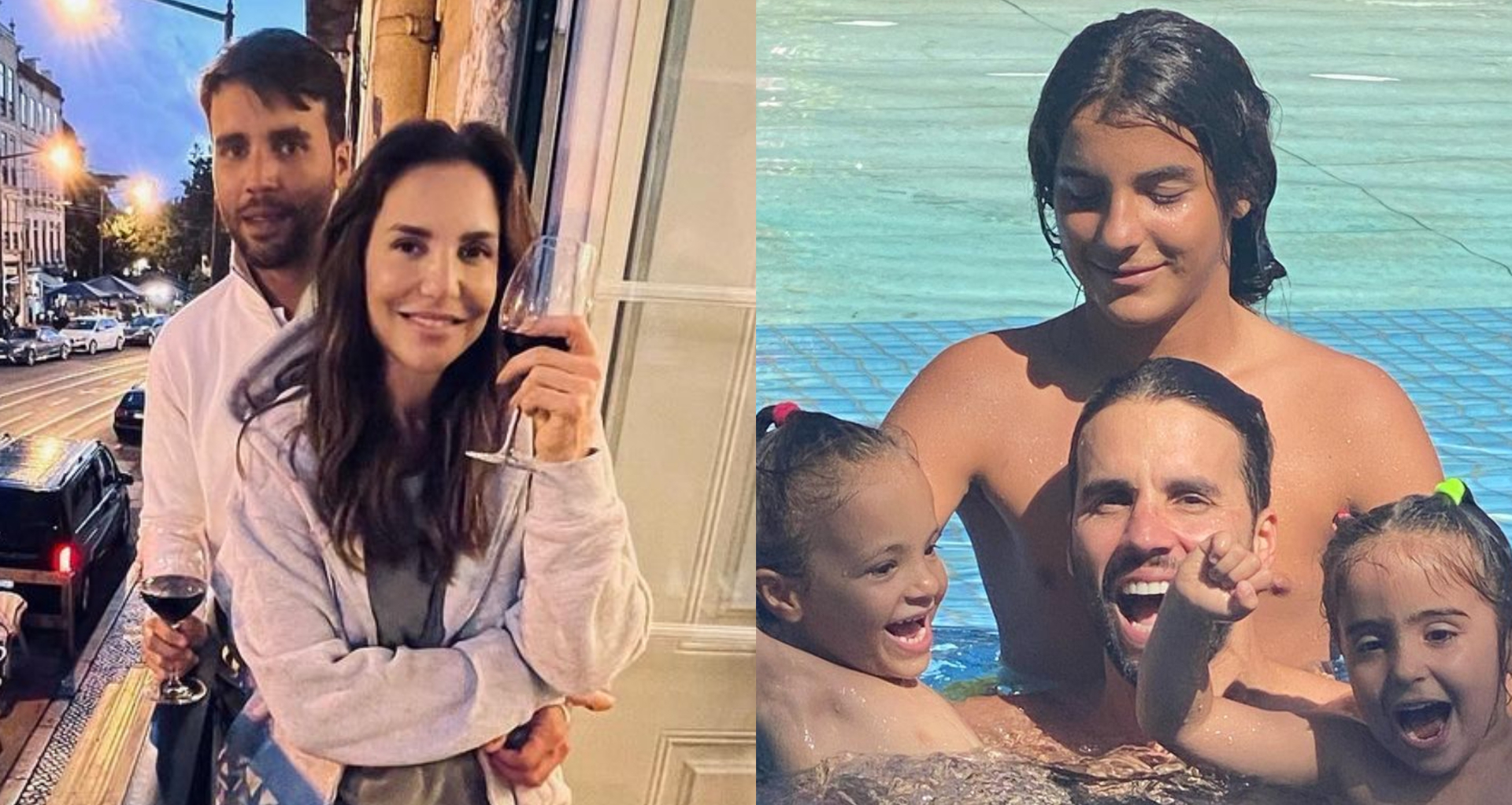 Ivete Sangalo compartilha série de fotos de Daniel Cady com os filhos: ”Te amamos”