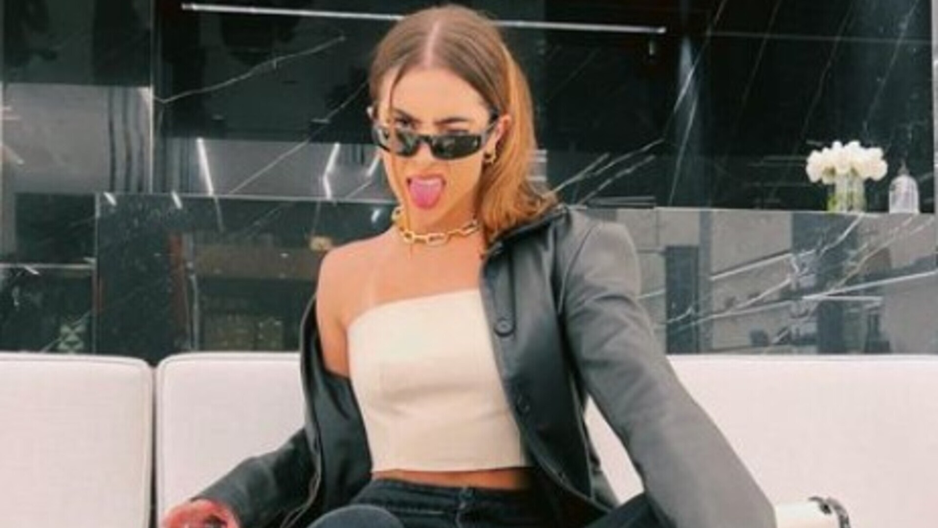 Com barriga à mostra, Jade Picon escolhe look estiloso para compromissos em São Paulo