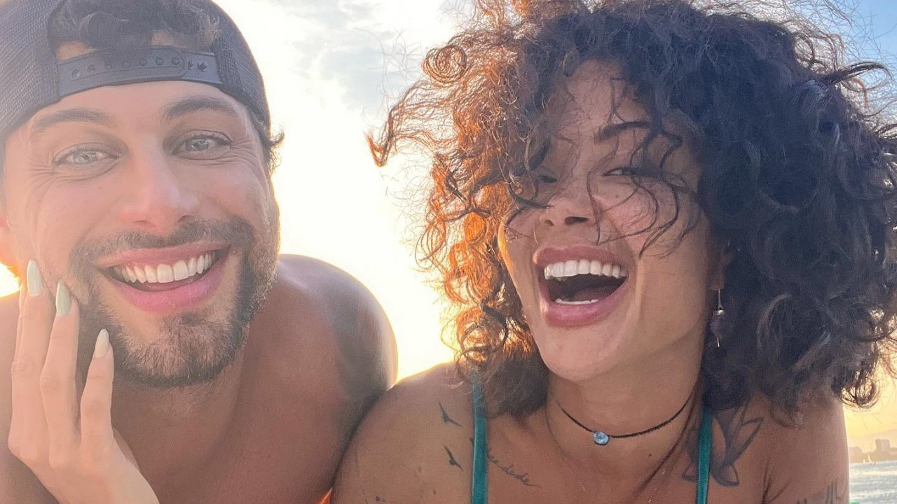 Aline Campos reflete sobre relacionamento com Jesus Luz: ”Honro sua vida e nossa parceria”