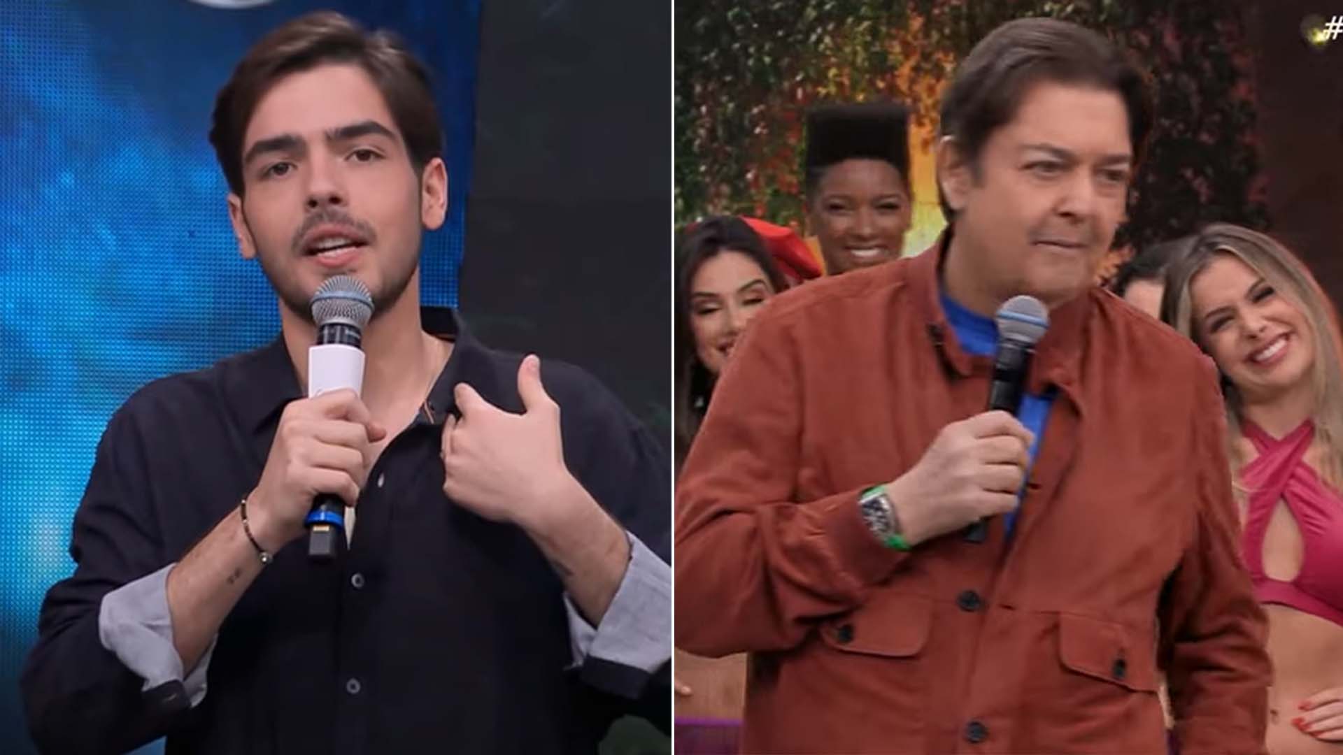 João Guilherme comove Faustão com homenagem na TV: ‘Exemplo de pai’