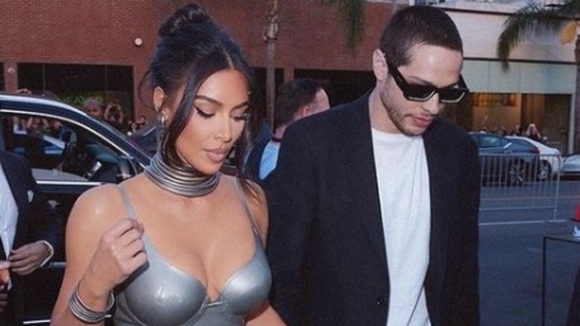 Kim Kardashian teria se irritado com post de Kanye West sobre o término com Pete Davidson