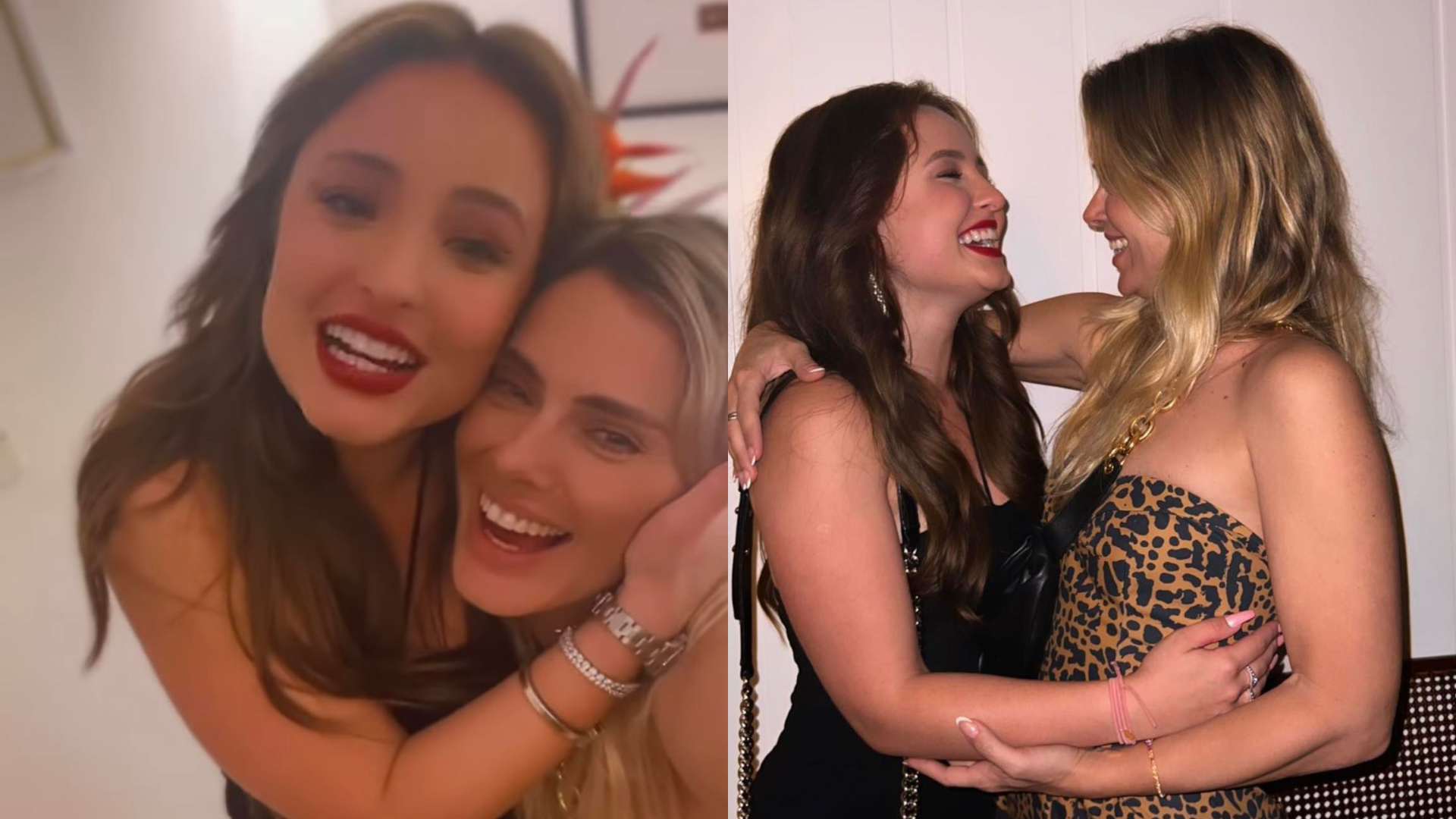 Larissa Manoela conhece Carolina Dieckmann e rasga elogios: ”Mais linda pessoalmente”