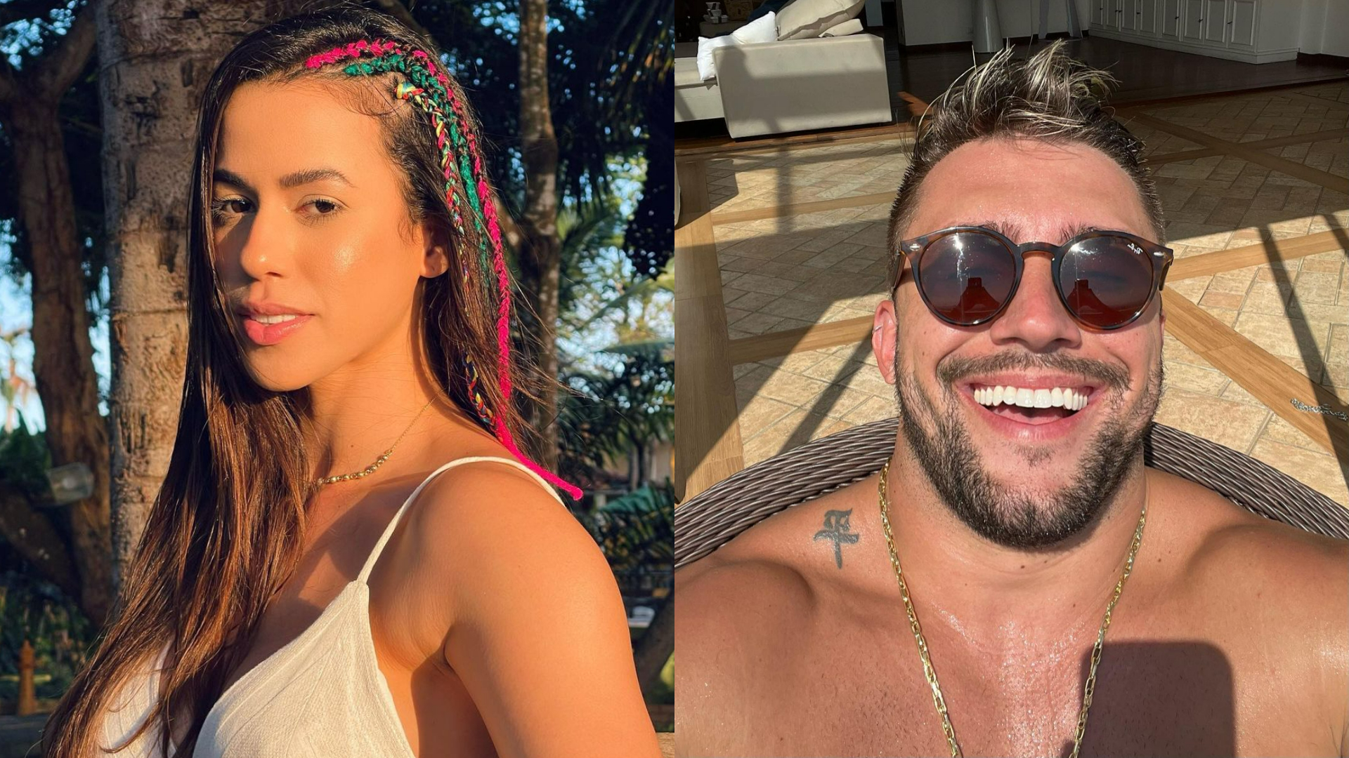 Larissa Tomásia e Arthur Picoli se beijam durante show de Israel e Rodolffo, diz site