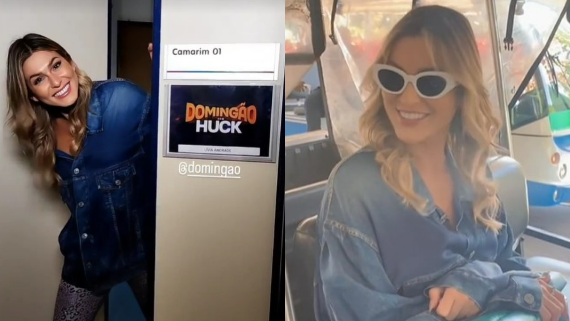 Recém-contratada da TV Globo, Lívia Andrade exibe bastidores de seu primeiro dia: ”Cheguei!”