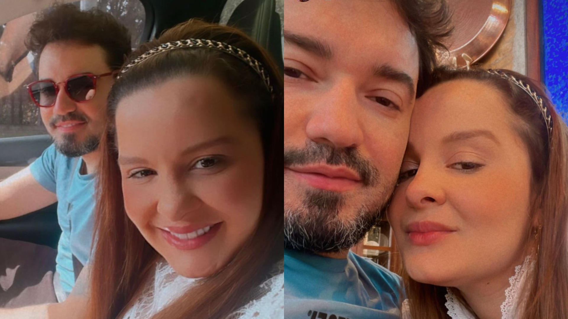 Maiara e Fernando Zor aproveitam dia de folga juntinhos