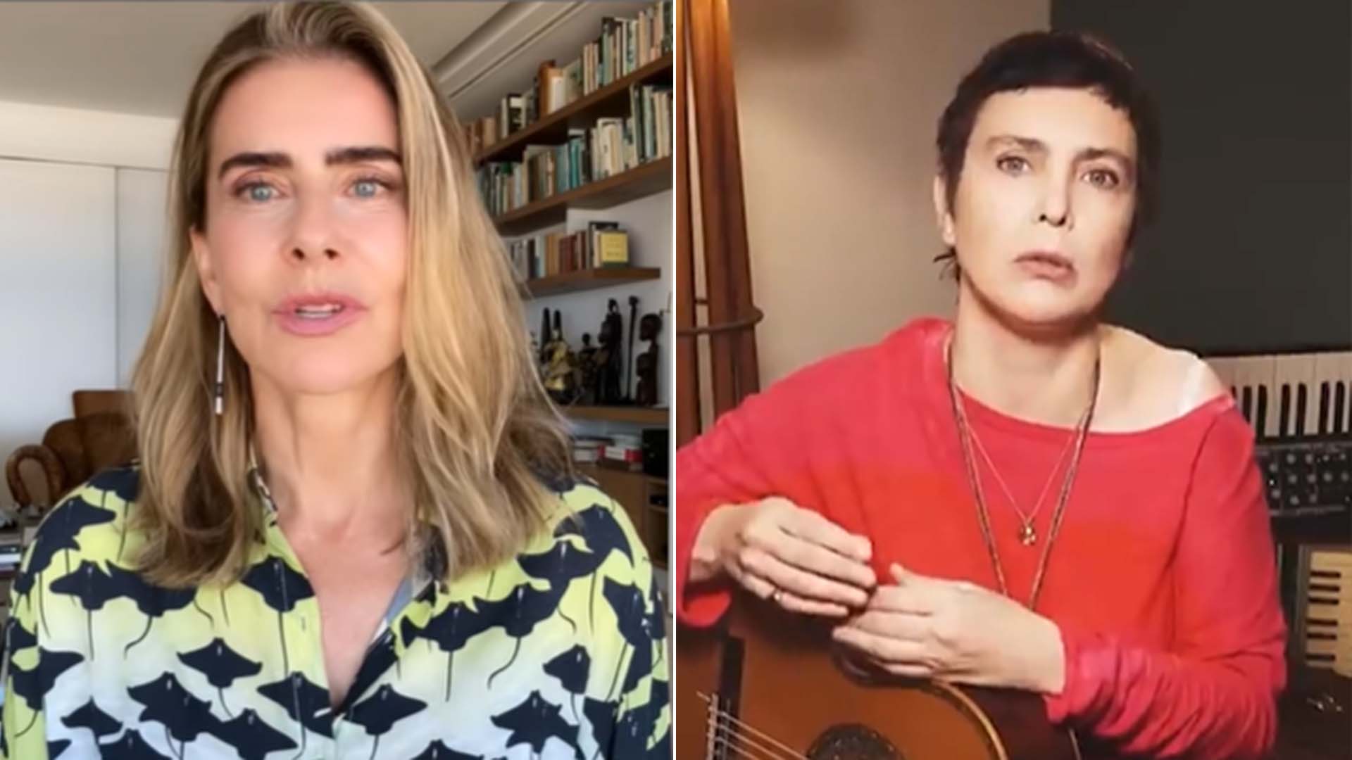 Maitê Proença e Adriana Calcanhotto se separam, diz site
