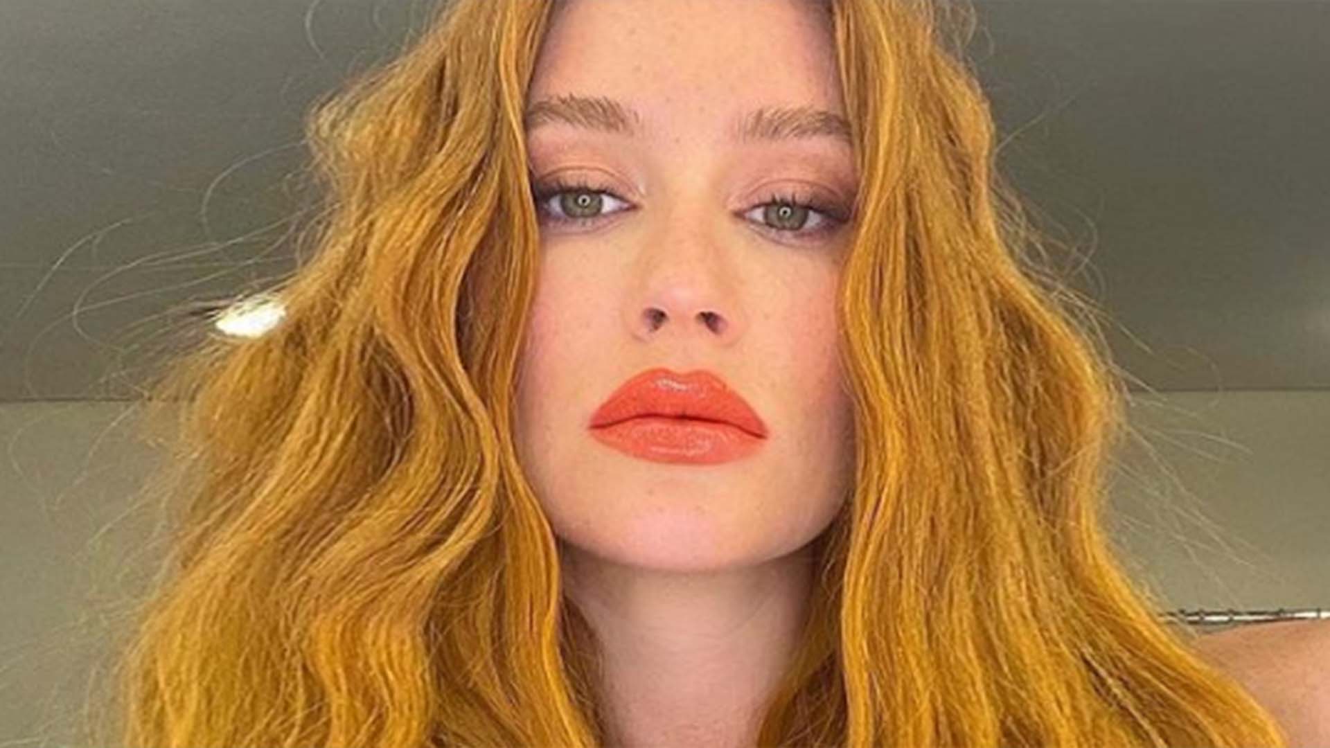 Marina Ruy Barbosa surge com look rendado em nova foto