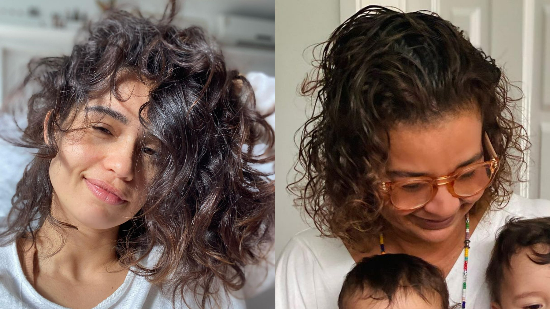 Mãe de Nanda Costa dá presentes especiais para as netas Kim e Tiê