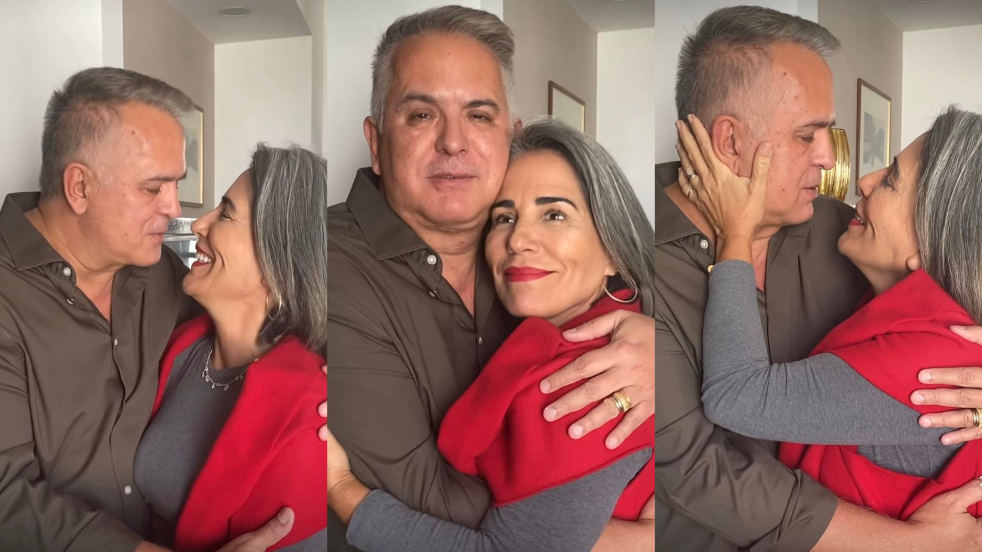 Apaixonado, Orlando Morais comemora aniversário de Gloria Pires com bela declaração