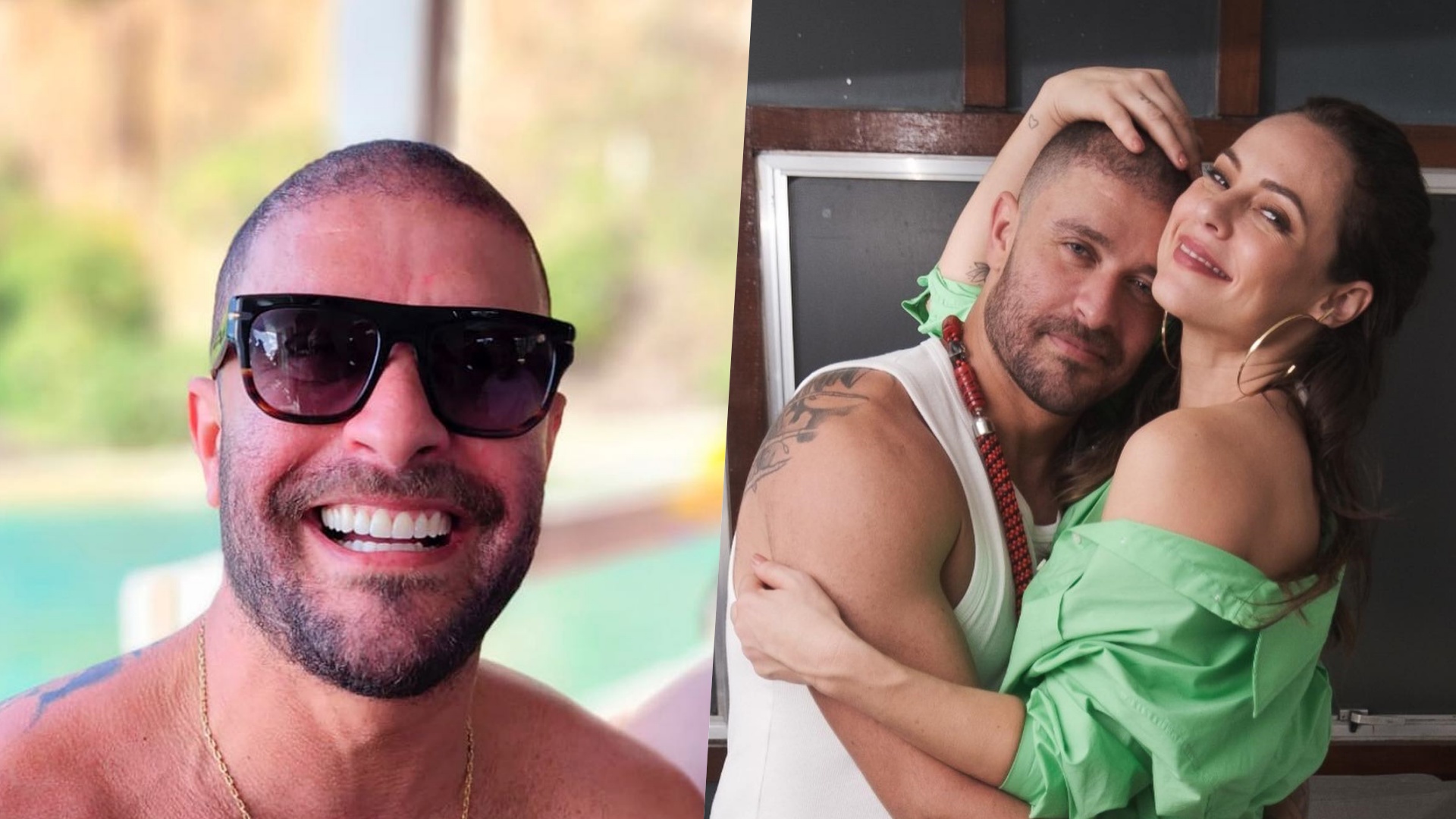 Diogo Nogueira recebe declaração Paolla Oliveira: “Coisa mais linda”