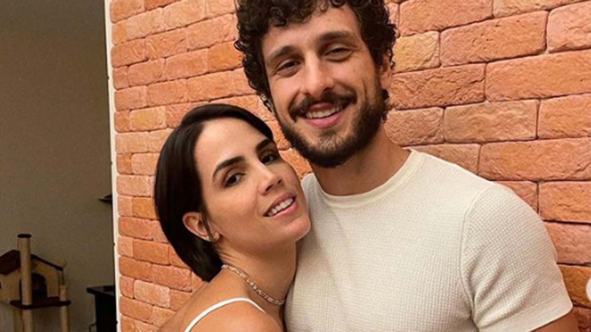Pérola Faria encanta ao mostrar o rostinho do filho recém-nascido