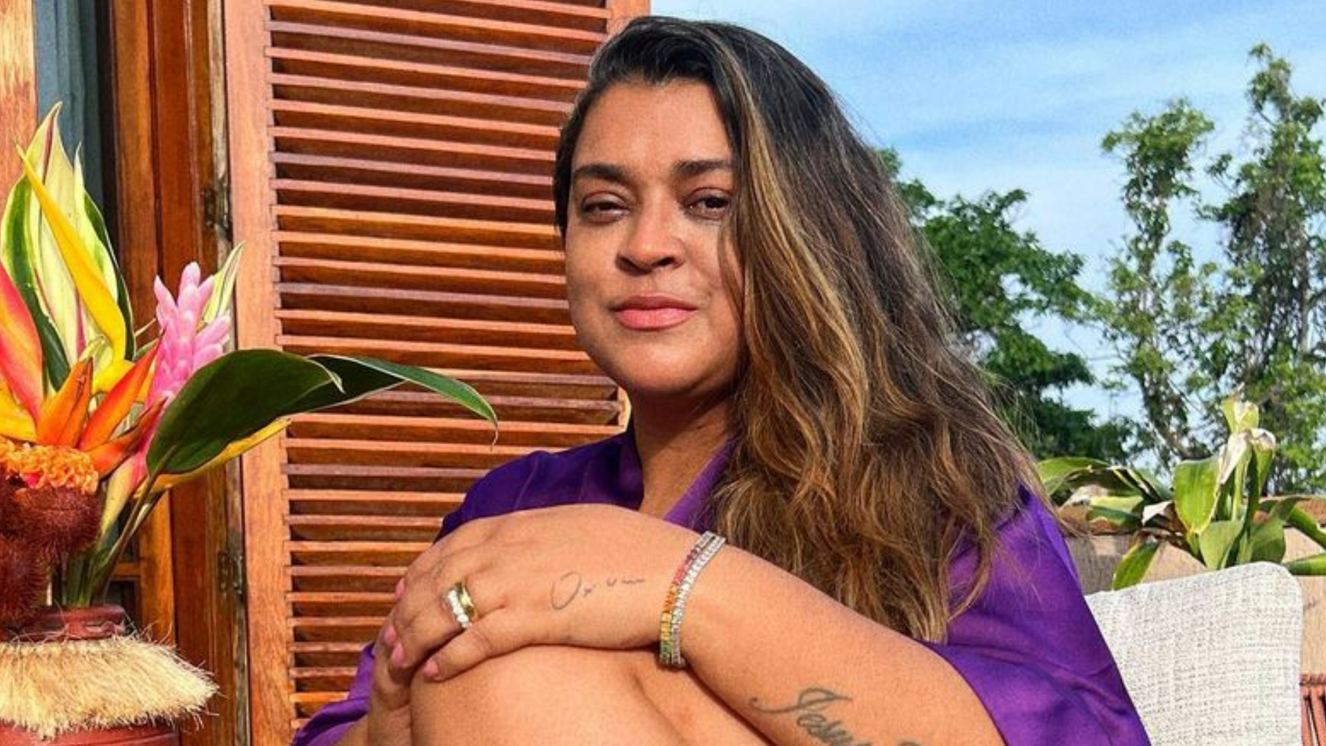 Após turnê europeia, Preta Gil descansa em sua casa no Rio de Janeiro: ”Estava com saudade!”