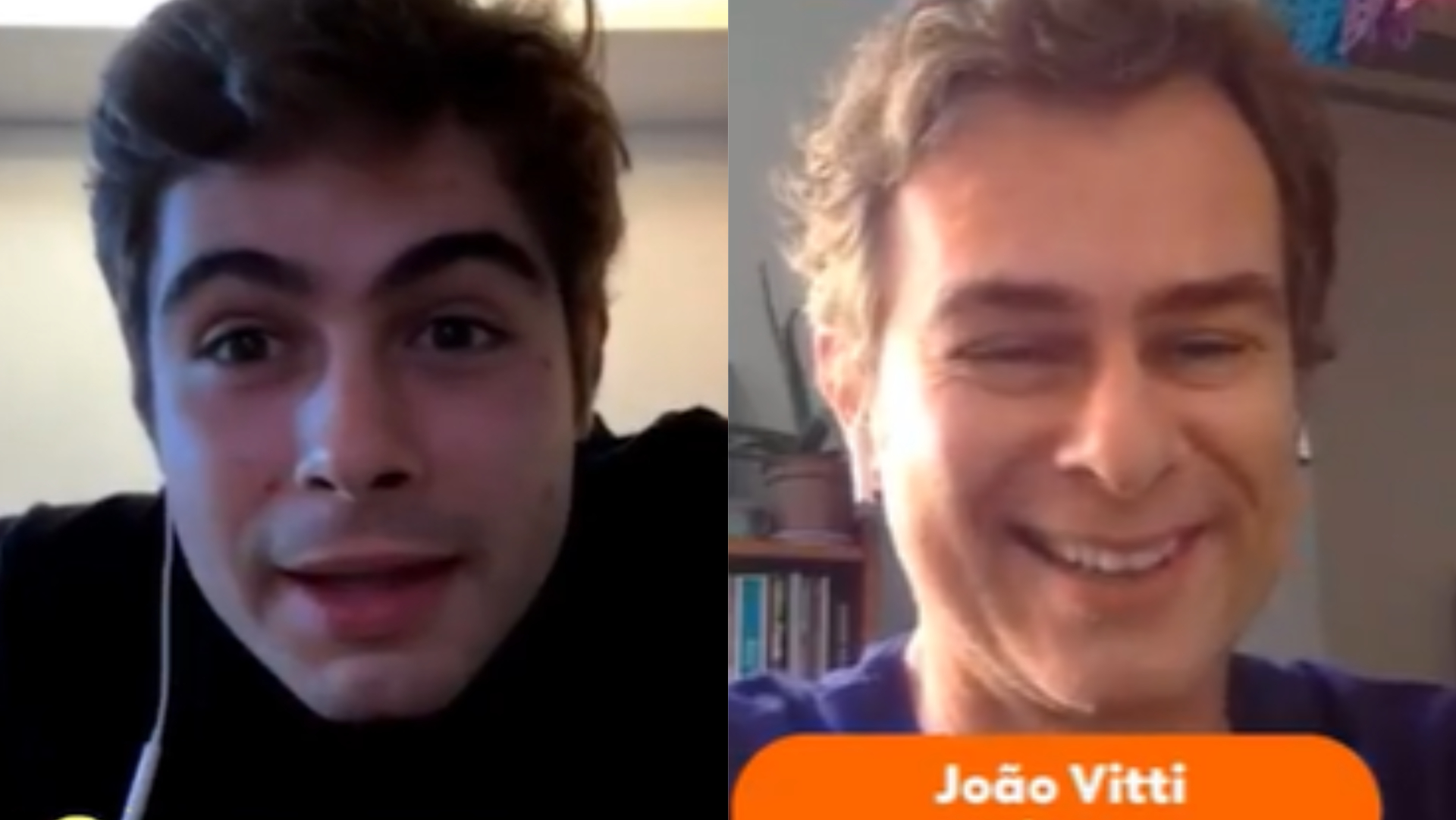 Rafael Vitti relembra história divertida com o pai e ganha elogio de João Vitti: ”É um superpai!”
