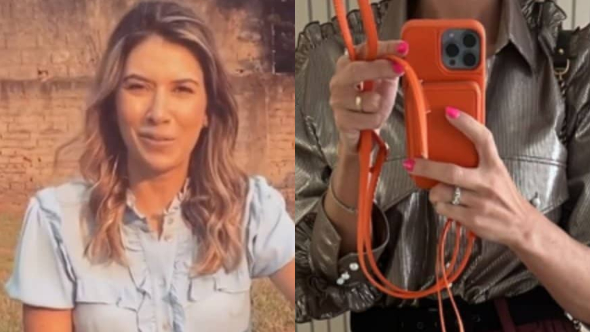 Em selfie rara no espelho, Rebeca Abravanel surpreende com look diferentão