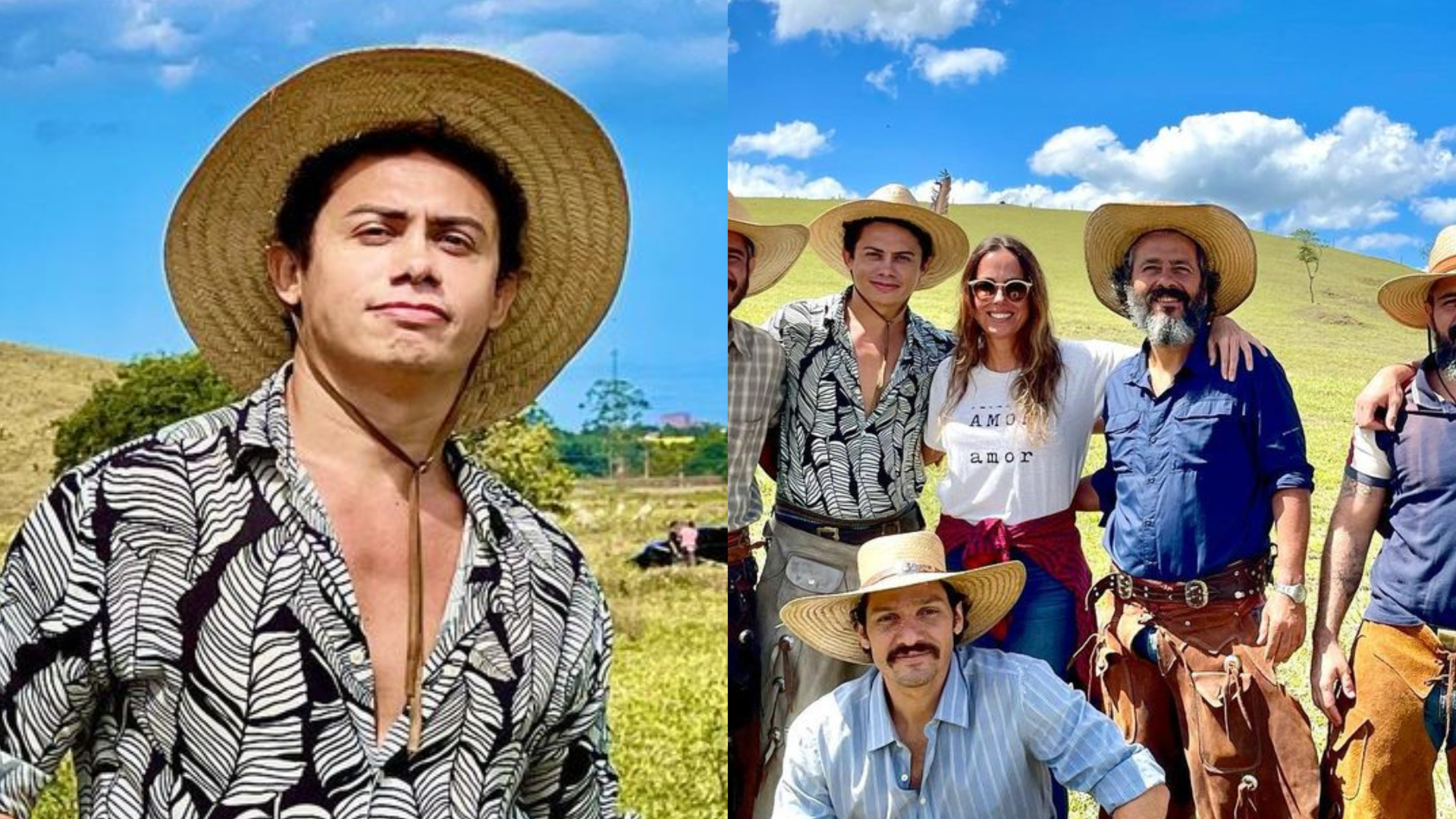 Silvero Pereira mostra última gravação de comitiva de ‘Pantanal’: ”Aperto no coração”