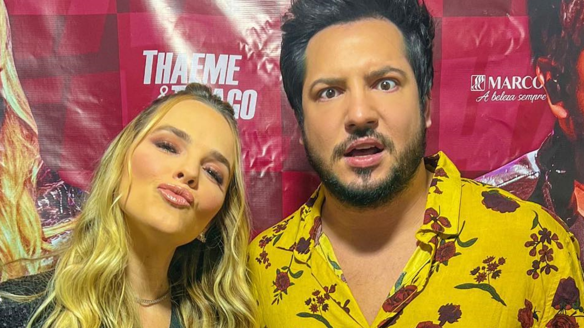 Thaeme rasga elogios ao comemorar aniversário de Thiago: “Coração gigante”
