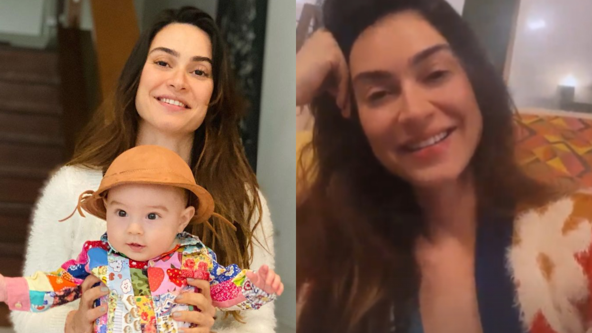 Thaila Ayala faz desabafo sobre a primeira noite sem o filho: ”Coração está apertado”