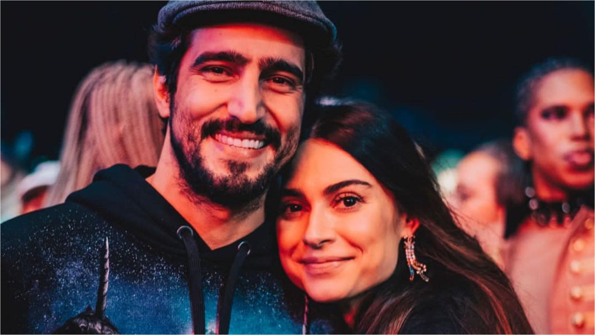 Thaila Ayala celebra estreia da novela Mar do Sertão com declaração para o marido, Renato Góes