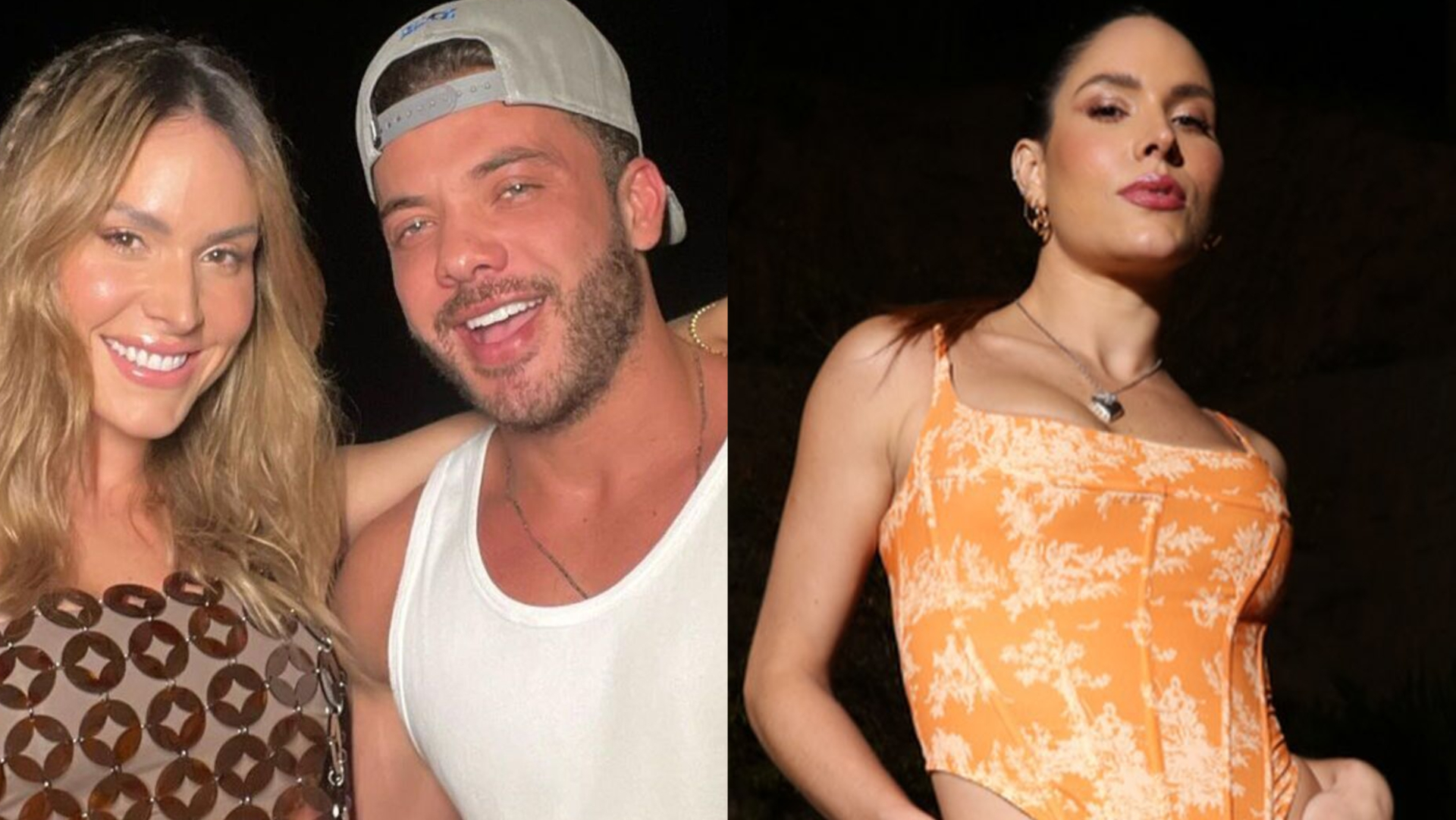 Thyane Dantas aposta em look micro de barriga de fora e Wesley Safadão comenta