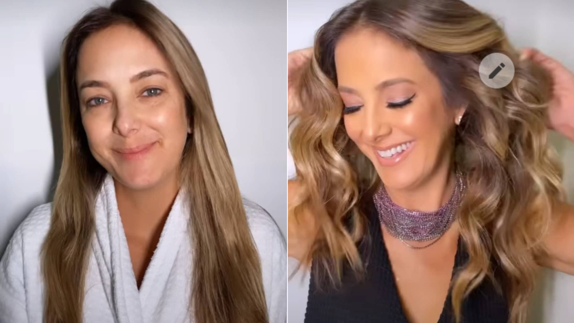 Ticiane Pinheiro surpreende ao surgir de cara lavada se transformando
