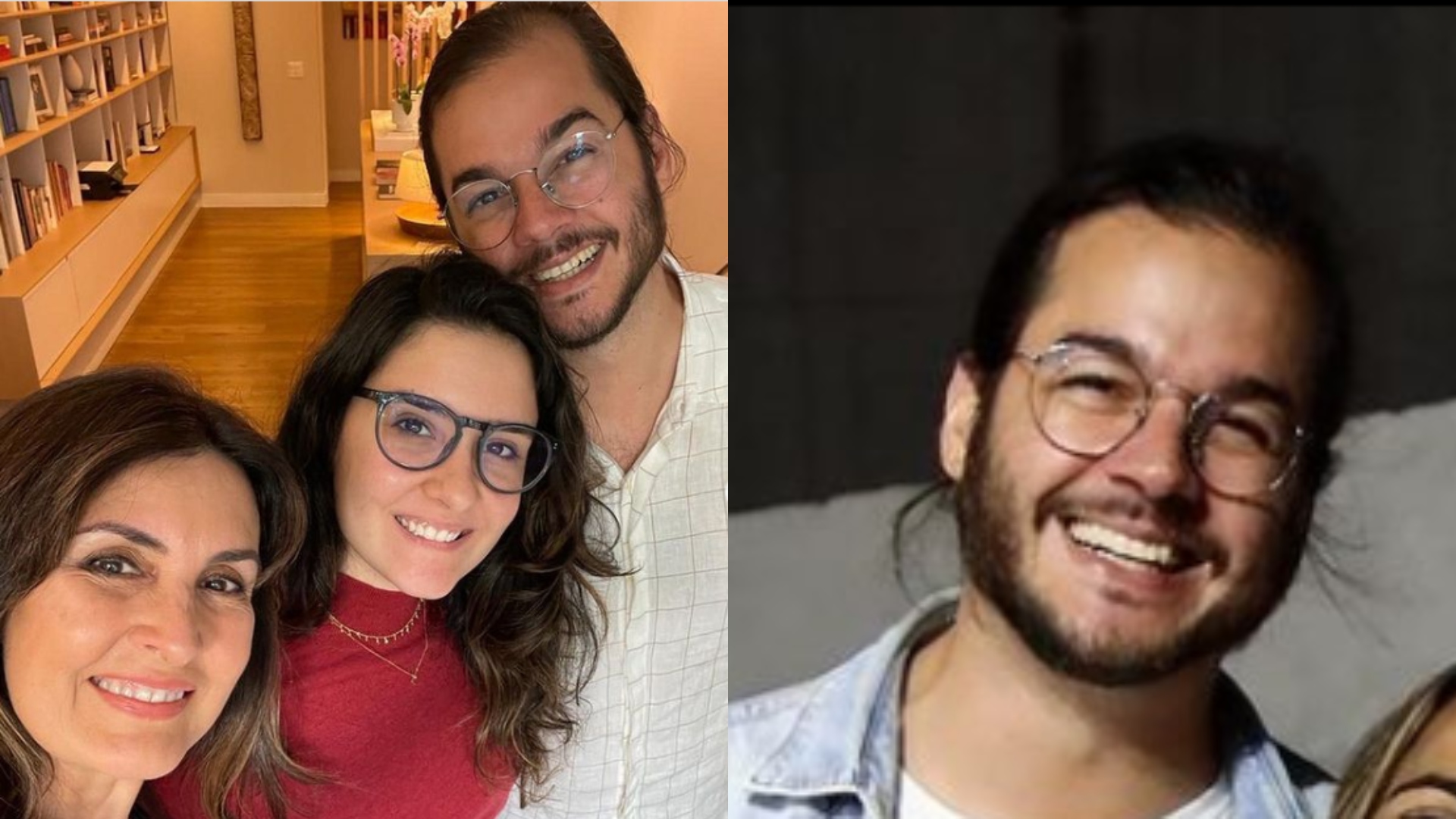 Namorado de Fátima Bernardes elogia a filha dela