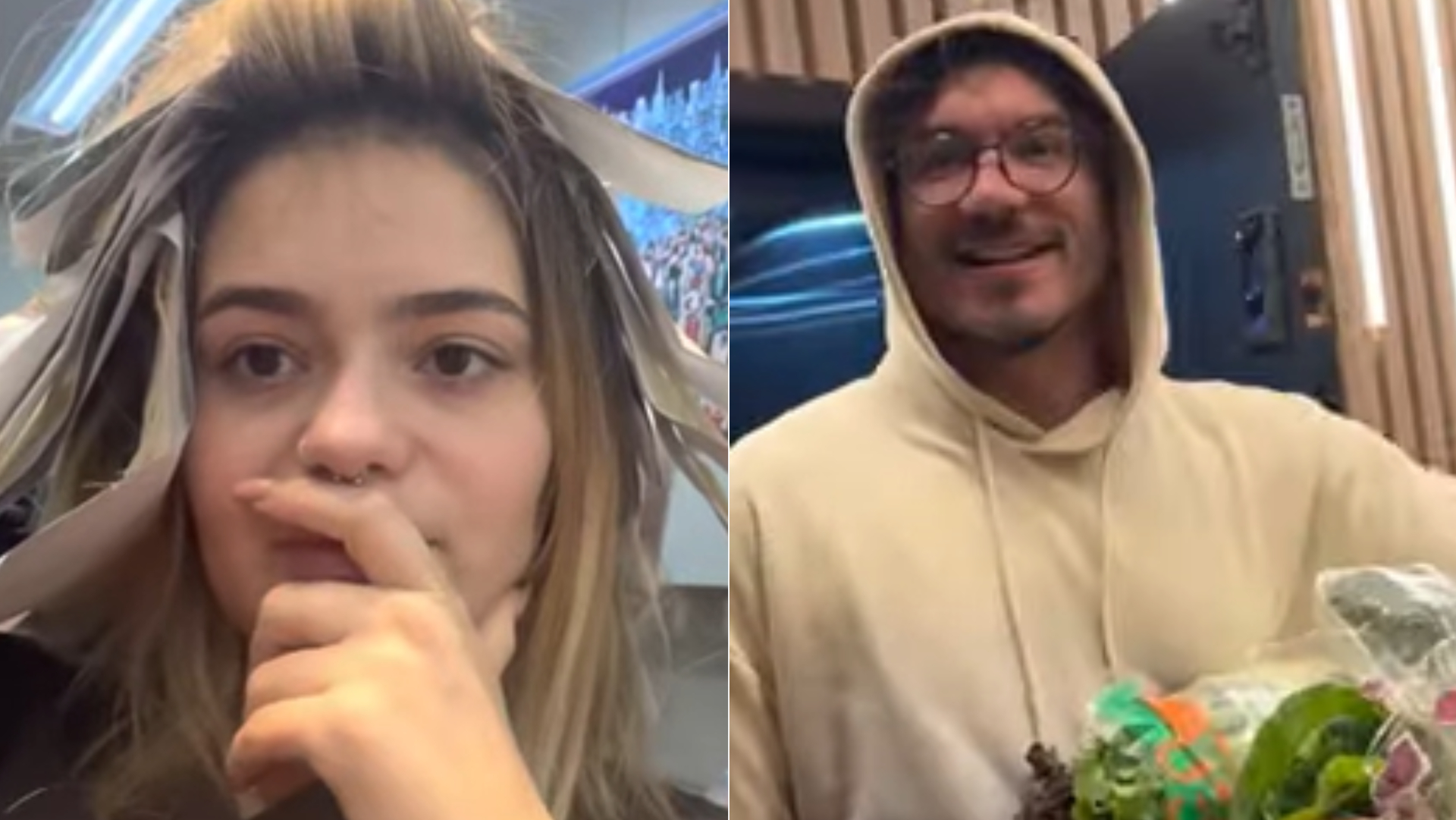 Viih Tube radicaliza o visual e exibe reação do namorado, Eliezer