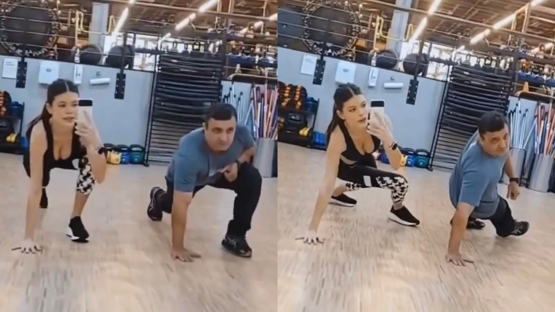 Vitória Strada mostra flexibilidade impressionante em vídeo: ”Mulher elástica”