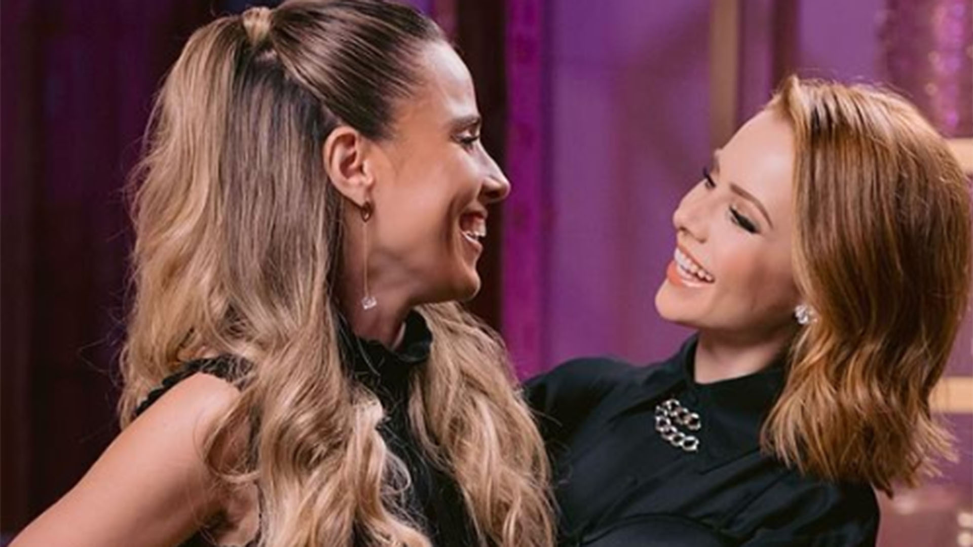 Sandy e Wanessa Camargo relembram boatos de rivalidade no passado