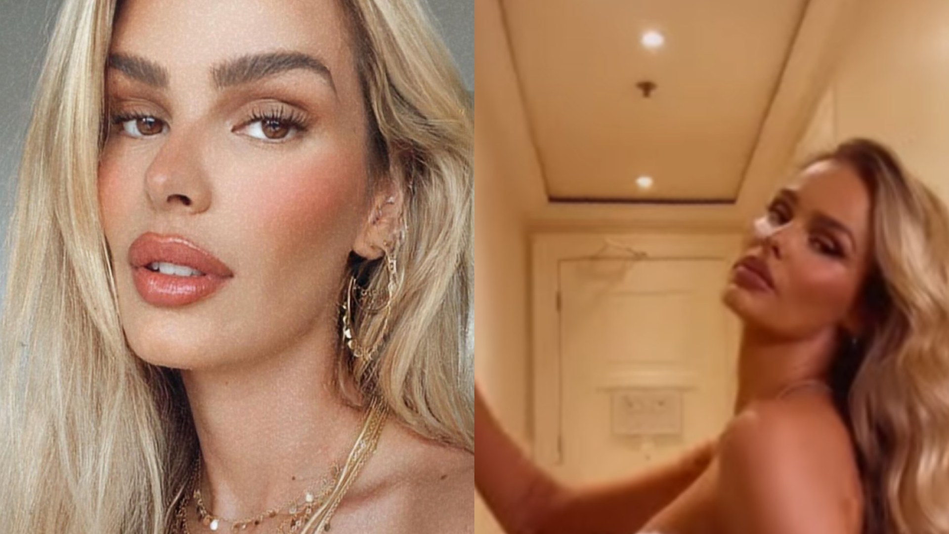 Yasmin Brunet abusa da transparência em vestido ousado e deixa calcinha à mostra: ”Sereia”