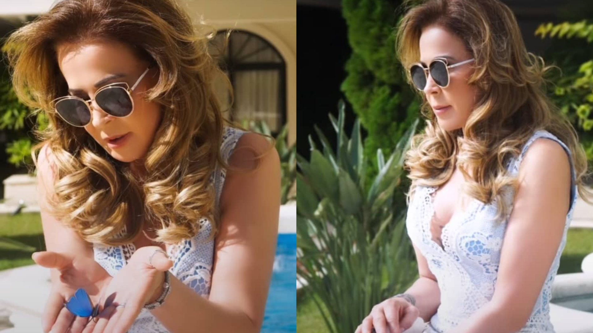 Mais jovem, Zilu Camargo surge de vestidinho decotado em fotos do passado