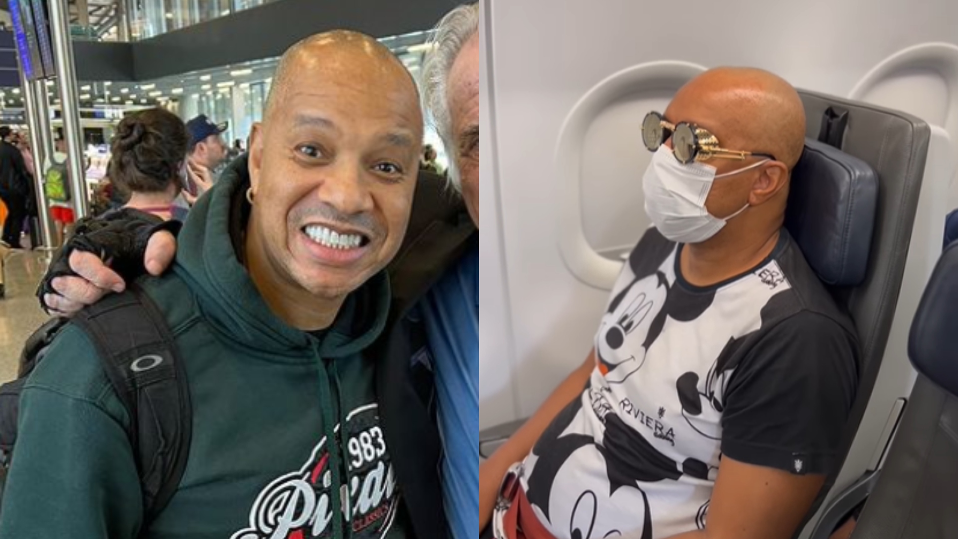 Comissária de voo anunciou cura de câncer de Anderson Leonardo, do Molejo