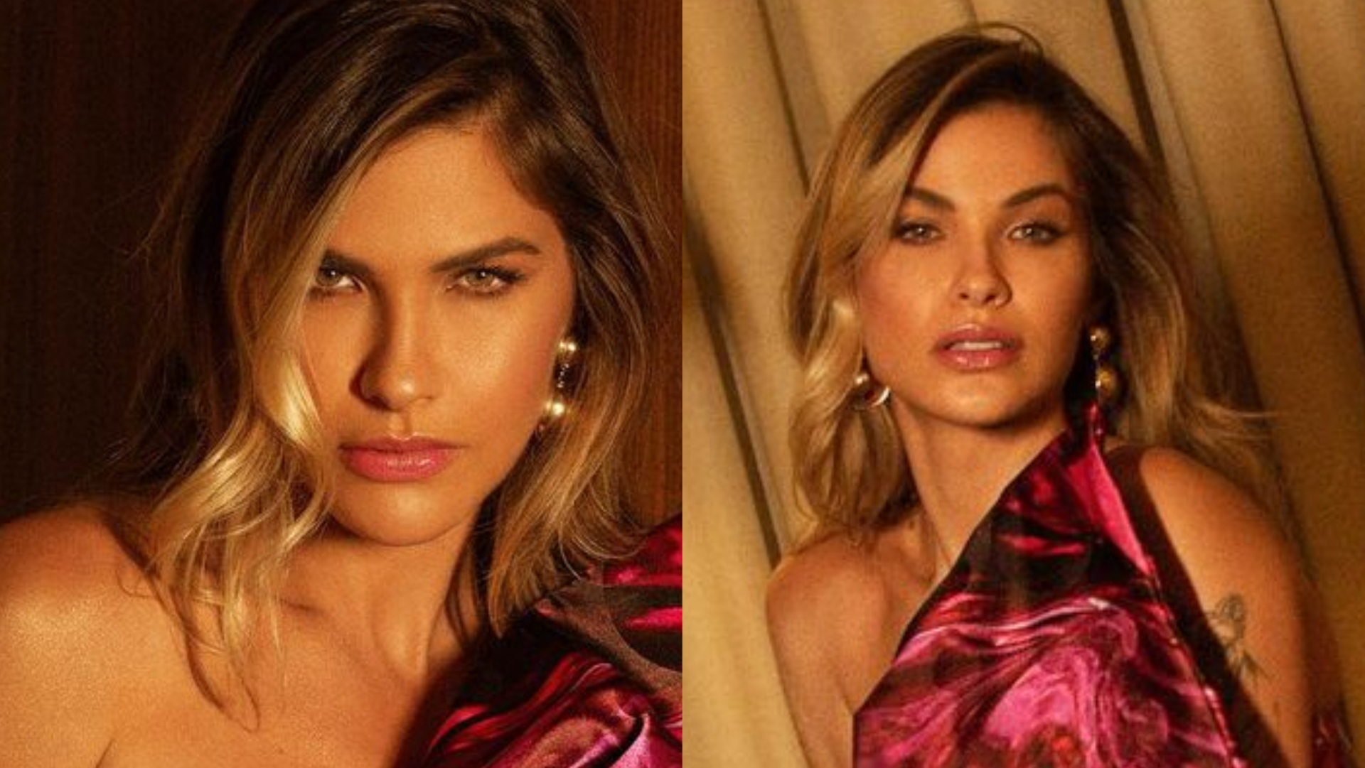 Poderosa, Andressa Suita posa de vestido rosa e brinca: ”Toda trabalhada no embrulho de presente”