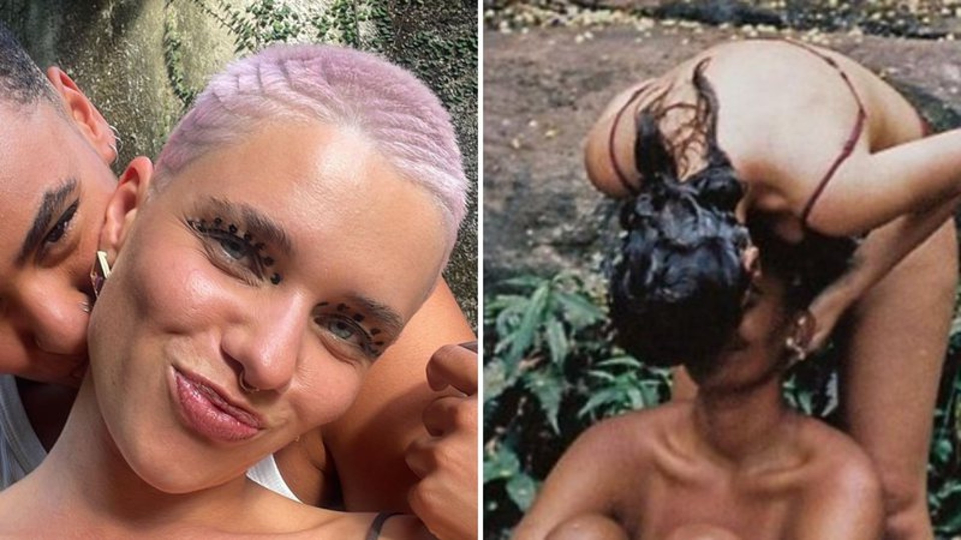 Bruna Linzmeyer mostra a namorada nua em fotos íntimas e se declara