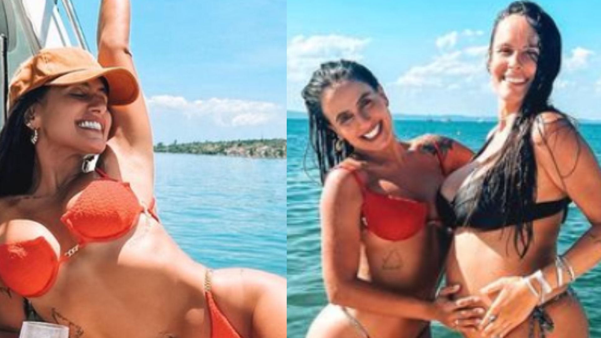 Carol Peixinho posa ao lado da irmã e mostra que beleza vem de família: “Princesas!”